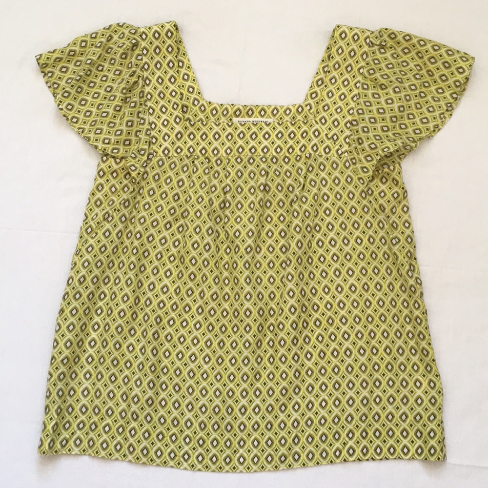 Banana Republic silk top